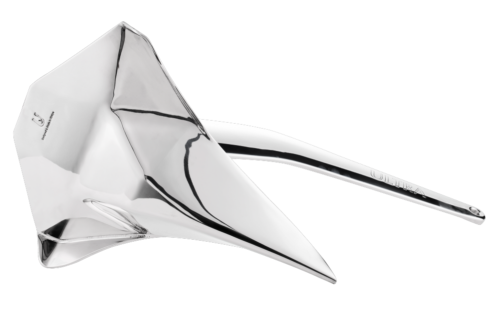 polished stainless steel ULTRA Anchor for secure marine anchoring